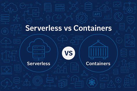 Serverless vs containers.  containers.  As the technology matured, pro...