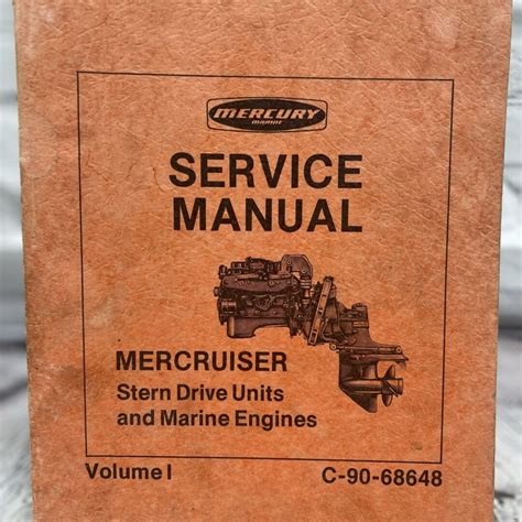 Service 1975 Mercruiser Manual