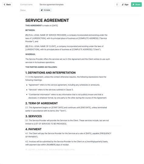 Service Agreement – Shop Rockstars