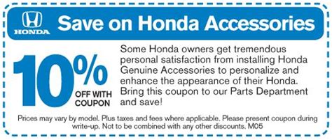 Service Department Coupons, Specials - Smart Honda White Hall