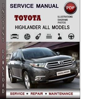 Service Highlander Manual