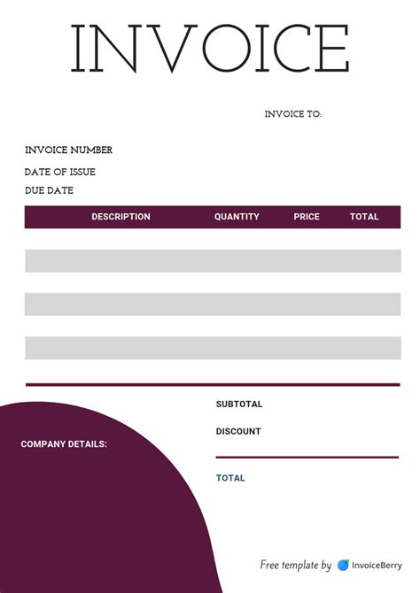 Service Invoice Sample Lettinggoisflying Blog