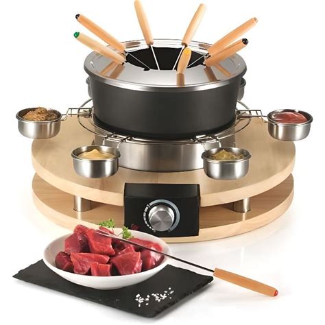 Service a fondue kitchen chef - Cdiscount