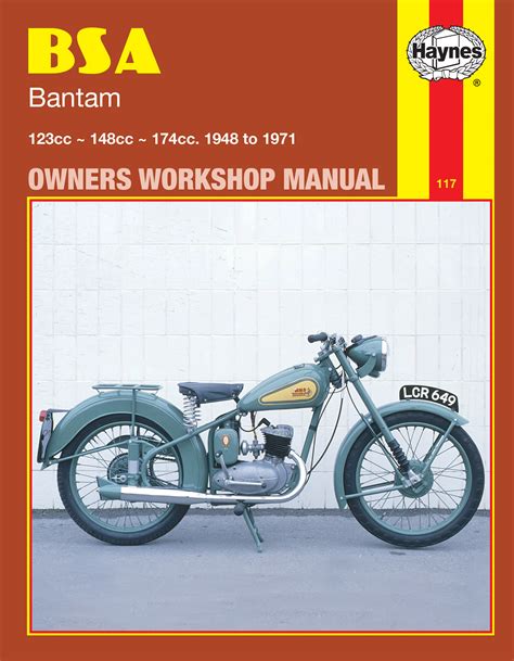 Service and maintenance manual for the bsa bantam 1948 1966. - Physics lab manual david h loyd solutions.