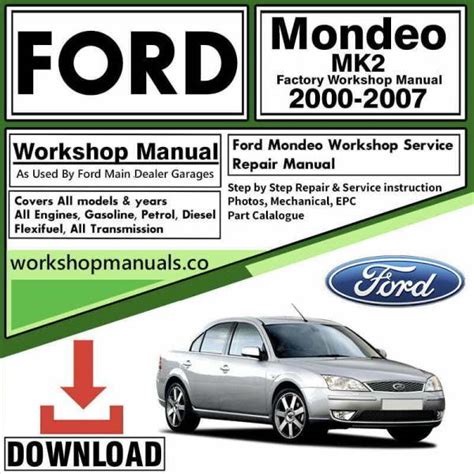 Service and repair manual ford mondeo07. - The corporate university handbook designing managing and growing a successful program.