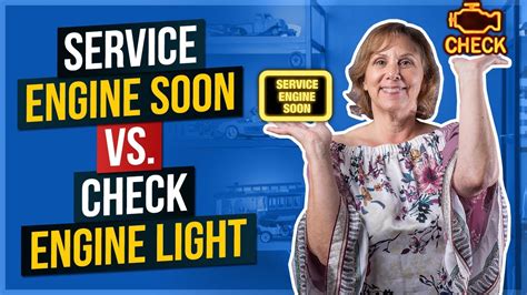 Service engine soon mean.  Is there a difference between the check engine light and service eng...