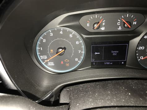 Take the car in for servicing if the light stays on. Electronic stability control, or ESC, is an automatic system in your car designed to help keep you on course when steering.. 