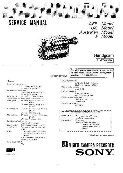 Service handbuch sony ccd tr75e handycam. - Hp laserjet 3015 3020 3030 all in one service repair manual.