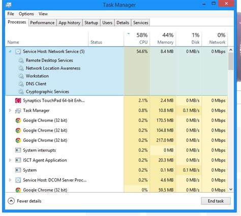 Service host network service. Service Host Network Service jimlau. Posts : 127. W10 Pro, 64 New 22 Oct 2019 #1. Service Host Network Service In task manager I see the above is using 16% of my CPU all day. When I rebooted, it went away but came back. ... Hello, Service Host: Diagnostic Policy Service using almost 50% of CPU … 