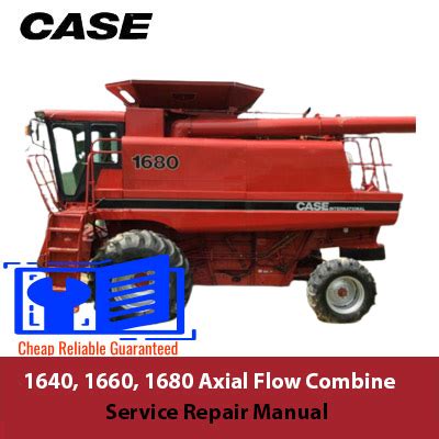 Service manual 1680 axial flow combine. - Drainage manual a water resources technical publication a guide to integrating plant soil and wat.