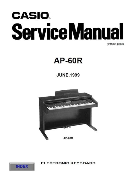 Service manual casio ap 60r elctronic keyboard 1999. - Soluzione manuale contabilità finanziaria ifrs 2nd.