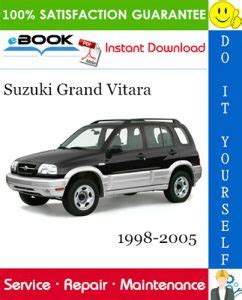Service manual for 200 grand vitara. - Hummer h2 repair service manual manuals.
