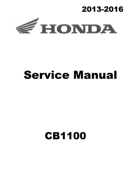 Service manual for 2015 honda cb1100. - Rich dad education real estate training manual.