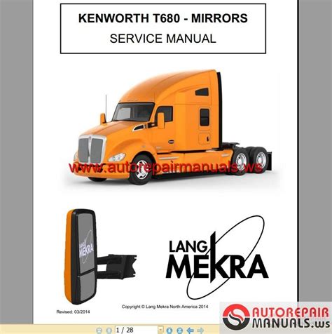 Service manual for 2015 kenworth t660. - Nec itr 8d 3 phone manual.