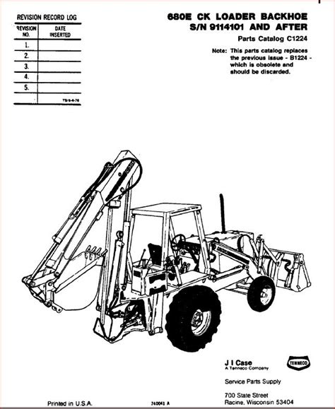 Service manual for case 680e backhoe. - Gtcp 36 series apu overhaul manual.