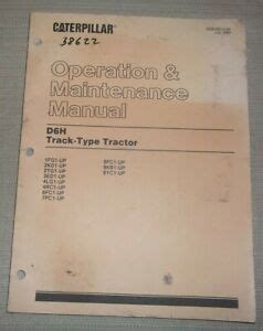 Service manual for cat d6h dozer. - 1989 manuale del lettore di codici gmc.