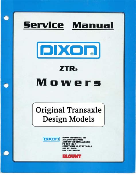 Service manual for dixon ztr 52. - Manual for 1994 yamaha timberwolf 4x4.