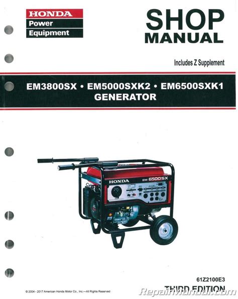 Service manual for em3500sx honda genertor. - Opel astra h 1 7 cdti service manual.