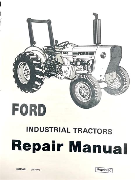 Service manual for ford 545a tractor. - Hot springs jetsetter model j manual.
