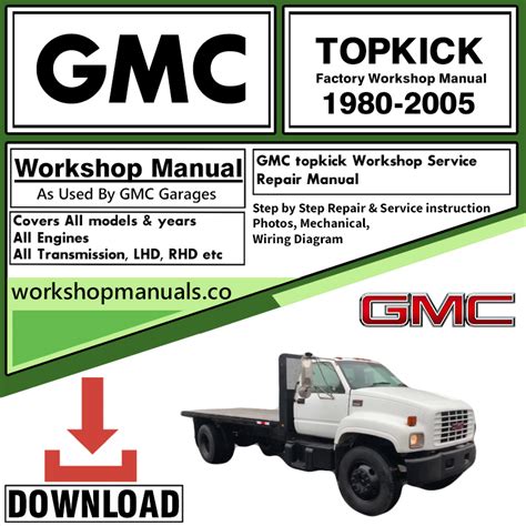 Service manual for gmc 7500 topkick. - Technology for classroom and online learning an educator s guide.