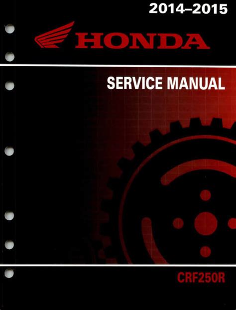 Service manual for honda crf250 2015. - 98 chevy pop manual de reparación.