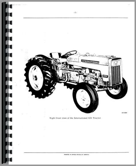 Service manual for international 424 tractor. - De forste konger af den oldenborgske slaegt.