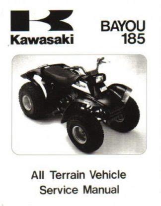 Service manual for kawasaki bayou 1985 185. - Diagnostic and therapeutic procedures in gastroenterology an illustrated guide 1st edition.