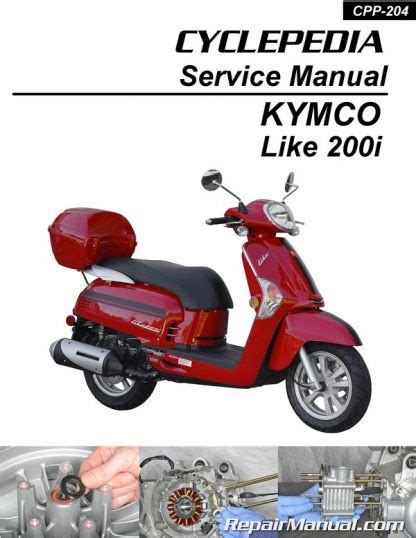 Service manual for kymco like 200i. - Internet bmw riders website oilhead maintenance manual.