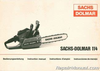 Service manual for sachs dolmar chainsaw. - Linear algebra and its applications 4th edition solution guide.