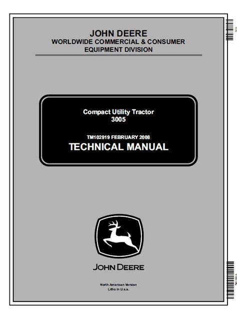 Service manual john deere 3005 tractor. - John deere self propelled lawn mower 14sb manual.