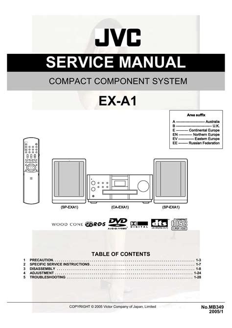 Service manual jvc ex a1 compact component system. - Suzuki sj413 jimy samurai service repair workshop manual.