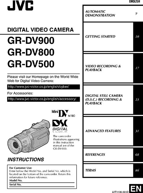 Service manual jvc gr dvl510u gr dvl815u digital video camera. - Studyguide for sales forecasting management by mentzer.