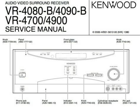 Service manual kenwood vr 4090 b audio video surround receiver. - K9 drug detection a manual for training and operations k9 professional training series.