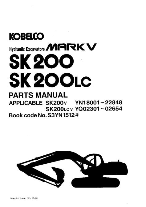Service manual kobelco sk200 mark 4. - Soldaten in der deutschen revolution von 1848/49.