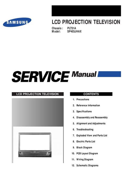 Service manual samsung sp403jhax lcd television. - Mercedes benz g wagen 460 280ge service repair manual.