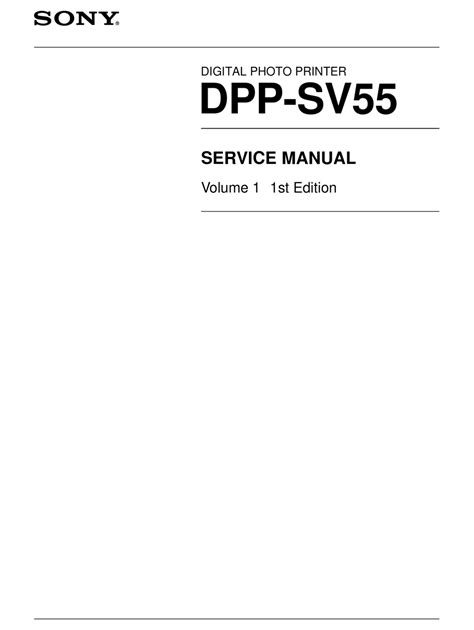 Service manual sony dpp sv55 digital photo printer. - World history final exam study guide answer.