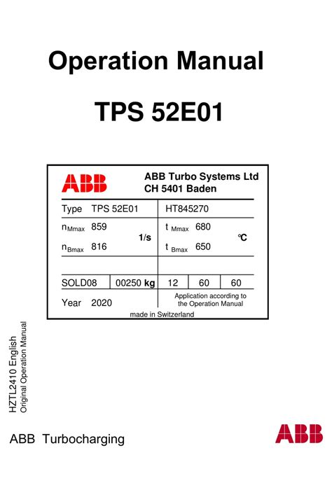 Service manuals for abb tps turbochargers. - 1957 ford series 600 and 800 tractors power steering service manual.