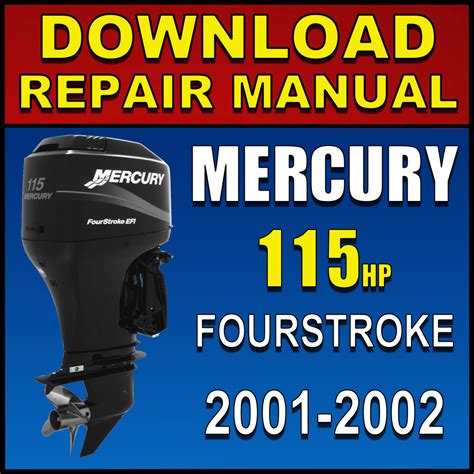 Service repair manual mercury 115 efi 2001 4 stroke. - King kong mazak lathe machine com.