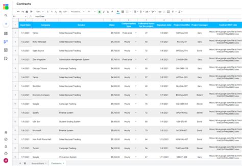 Service sales report template in Google Sheets Blog Sheetgo