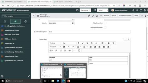 ServiceNow Update KB Article With RITM Variable Values YouTube