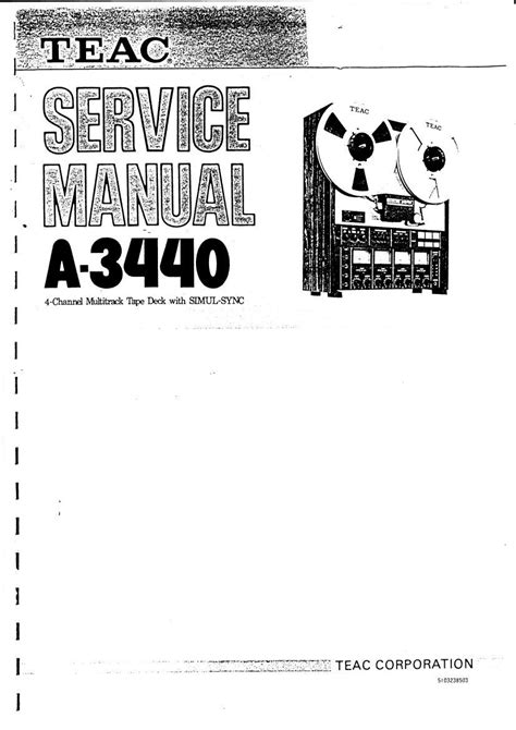 Servicehandbuch teac a 3440 mehrspuriges kassettendeck. - 89 polaris trail boss 250r es manual.