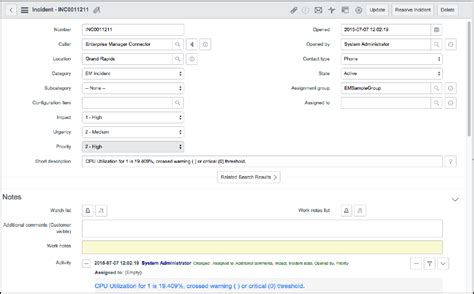 Servicenow knowledge related articles. This includes details from the problem ticket...