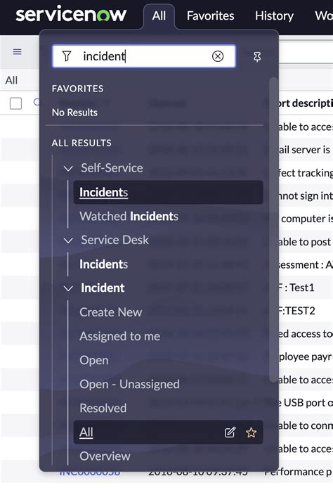 Servicenow rest api get all incidents.  ServiceNow - List Existing Incidents This bot is based...