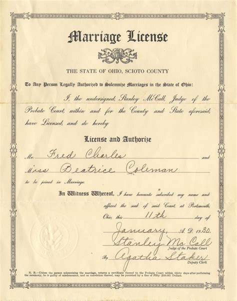 Services » All » Marriage License - Brown County