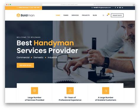 Services Website Templates
