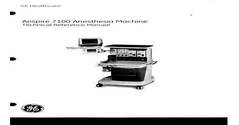 Servicio manual datex aespire 7100 ventilador. - John deere f935 service manual pto adjustment.