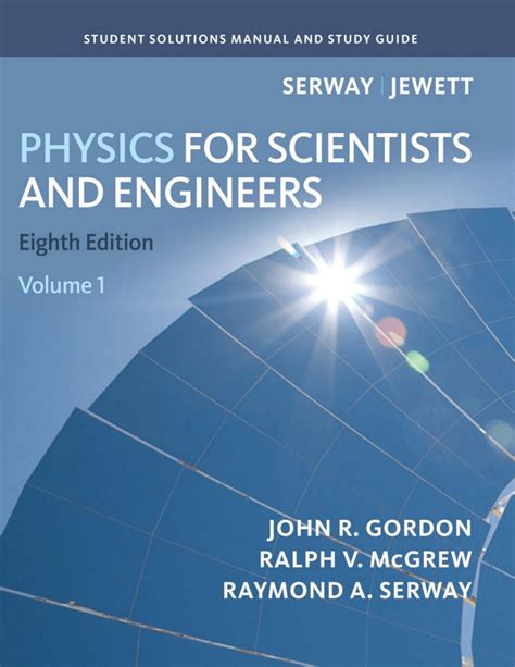 Serway Physics Solutions 8th Edition Solution Manual