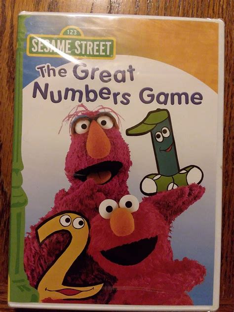 Sesame Street - The Great Numbers Game (DVD, 2001) eBay