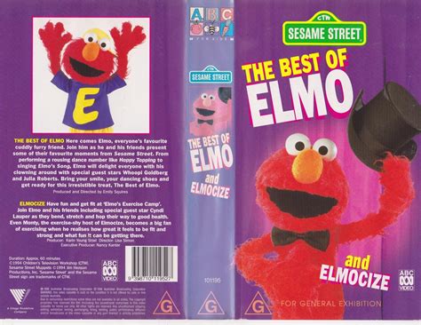Closing to Sesame Street: Elmocize 1998 VHS (CTW Version 1) A