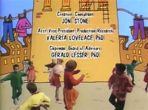 A cartoon gag where a character is lifted off the ground by a bunch of helium-filled balloons. balloon man in Numerosity (Song of Four) Boober Fraggle and Baby Tree Creature in Fraggle Rock "Wembley's Egg". Charlene in Mopatop's Shop "The Flying Chicken". Elmo in the Sesame Street closing credits (1992)